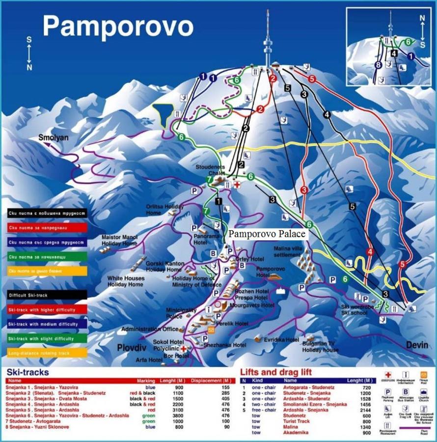 Апартамент Pamporovo Palace Zewnętrze zdjęcie
